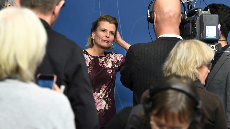KD vill att regeringen ska ändra lagen och återupprätta den fullständiga meningen med LSS. Bilden är från när Åsa Regnér (S) presenterade åtgärdspaketet kring LSS.