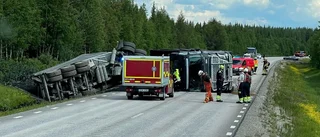 Trafiken åter igång på E45:an mellan Vittangi och Svappavaara