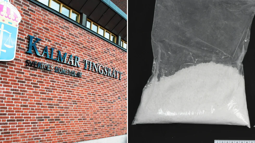 Mannen från Västerviks kommun har dömts för ringa narkotikabrott vid Kalmar tingsrätt. Bilden till höger föreställer drogen 3-CMC som kallas kristall, men den har inget att göra med den aktuella domen.