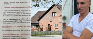 Moské slängs ut – har obetalda hyror på en halv miljon kronor: "Första varningen fick de förra året"