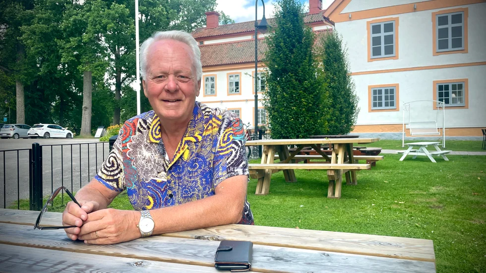 Göran Dahlström skulle önska ett något vassare debattklimat, men också att man lyckas få hit företag till markområdena på Lövåsen. 