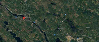 Trafikolycka vid Rengård – personbil i diket
