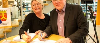 Jämställdhet firades med tårta