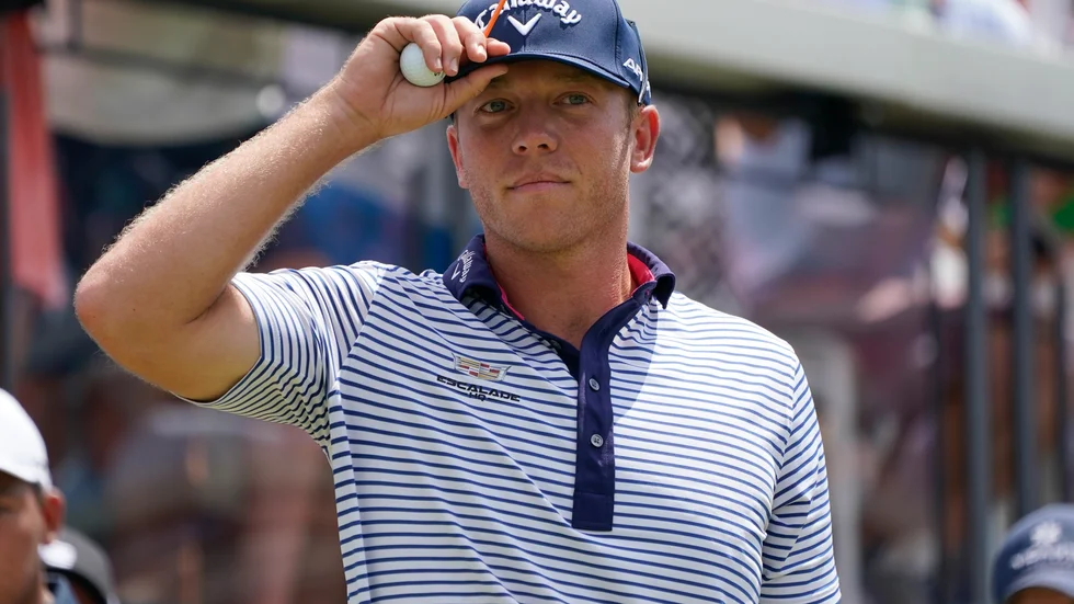 Talor Gooch stämmer, tillsammans med Matt Jones och Hudson Swafford, PGA-touren för att få delta i slutspelet. Arkivbild.
