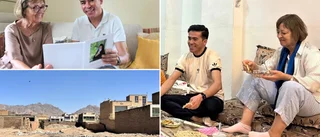 Amins vänskap med sin svenska mamma tog dem till Iran