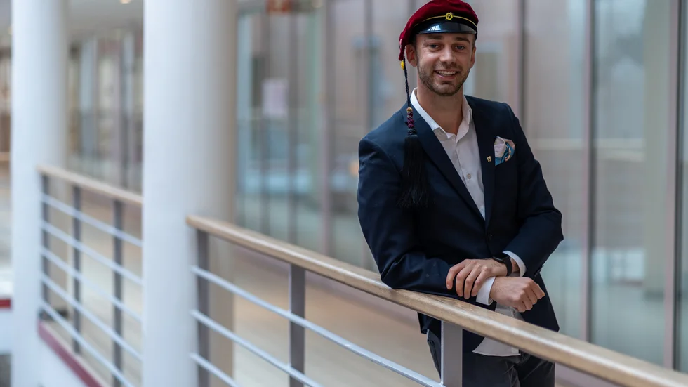 Nu laddar studentkårerna på Luleå tekniska universitet upp inför årets nolleperiod. Oscar Söderbergh håller i planeringen. 