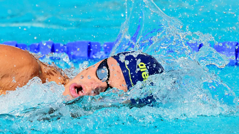 Victor Johansson tog sig till final efter en vass slutforcering.