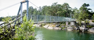 Klassiska hängbroar i Stendörren stängs av