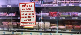 Haveri tvingar matbutik att slänga allt