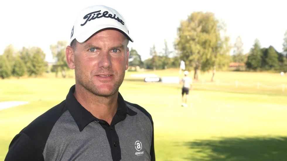 Robert Karlsson gick på tre under par och har bra slagläge inför de nästkommande tre dagarna i Nordea Masters. Foto: Ronny Falck