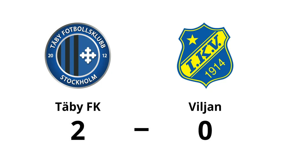 Täby FK vann mot IK Viljan Strängnäs