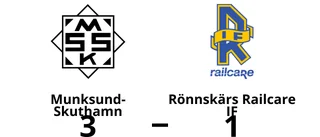 Ayanle Ismail Ahmeds mål räckte inte när Rönnskärs Railcare IF föll mot Munksund-Skuthamn