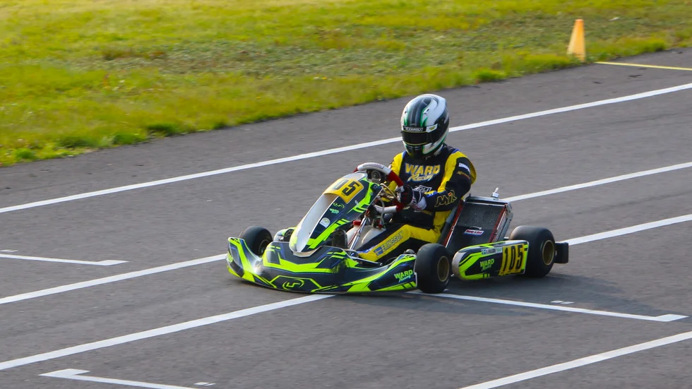 Albin Eriksson Piteå MS, totalsegrare och KZ2-mästare i klassiska Norrlandscupen. Piteåföraren vann även DM.