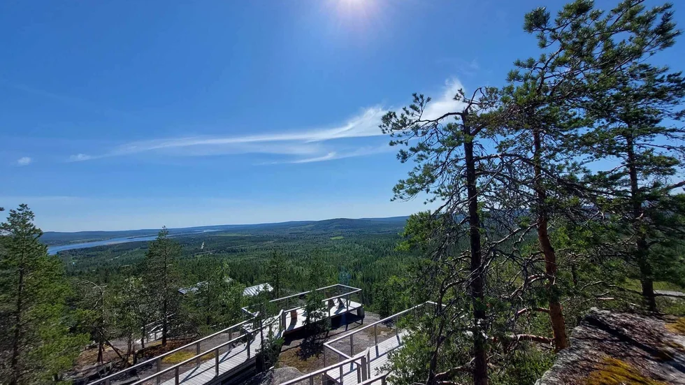 Läsarbild: Luppioberget. Tornedalen är vackert, menar Sune Nilsson som fotat bilden på Luppioberget. Har du också en bild du vill dela med dig av? Mejla till familj@kuriren.com. Ange dina kontaktuppgifter och beskriv bilden kort.