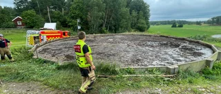 Glädjebeskedet – kvigan uppe ur brunnen: "Behov av renspolning"