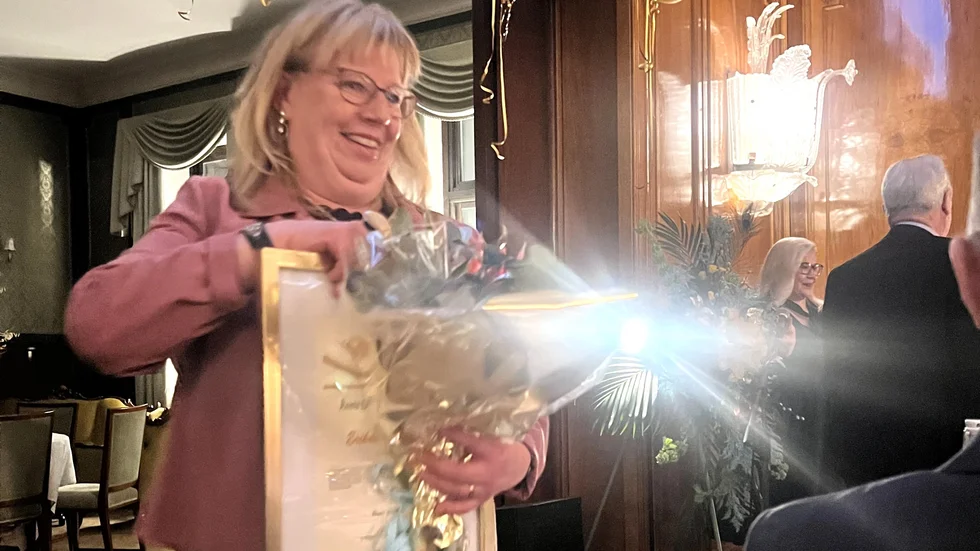 Erika Medström, Erikas Matsalar, fick utmärkelsen Årets landsbygdsföretag.
