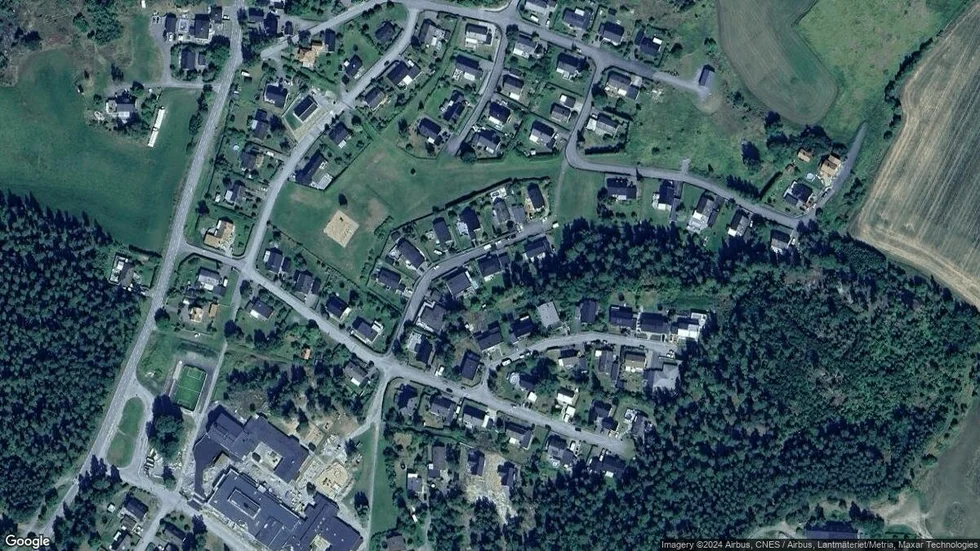 Området kring Vitsippsstigen 8
