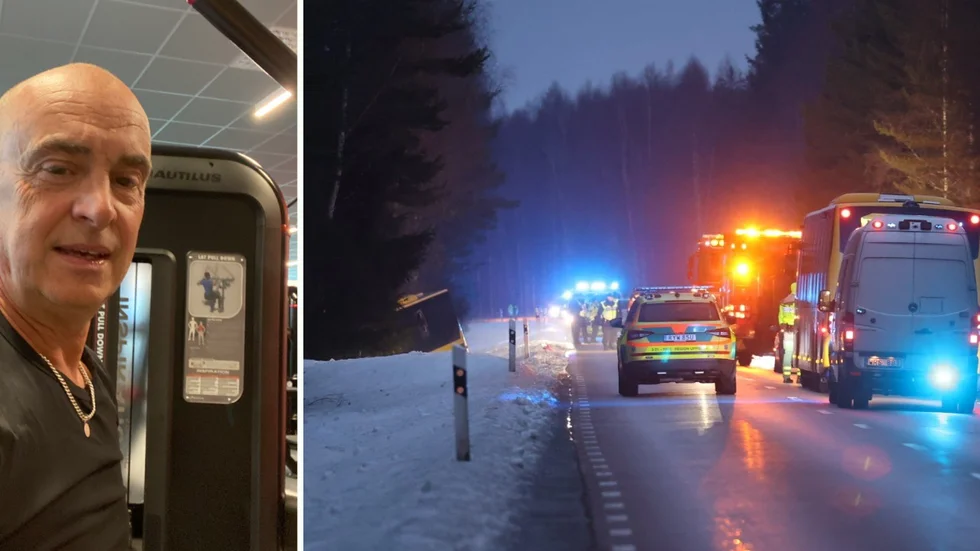 Roger Olsson var med bussresan som slutade i en tragedi på torsdagskvällen. 
