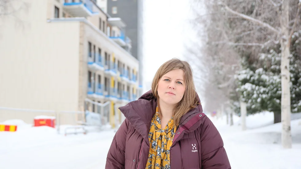 ”Det finns byggföretag och husleverantörer som behöver producera för att hålla igång sina verksamheter. Då tycker de att Skellefteå är ett bra ställe att göra det på. Här är vakanserna väldigt låga”, säger Petra Eriksson på Northvolr.