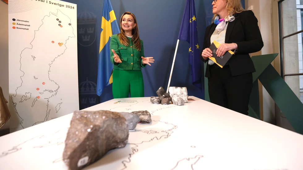 Ebba Busch, energi och näringsminister, kan tänka sig att ha en gruva på bakgården.