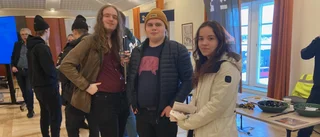 Ungdomarna på mässan: "Kul att se hyfsat stort utbud"