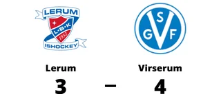 Virserum lyckades säkra segern mot Lerum efter rysare