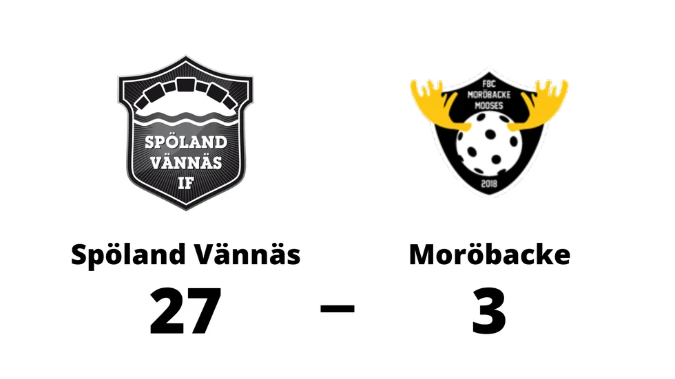 Spölands IF Vännäs vann mot FBC Moröbacke