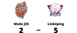 Linköping besegrade Modo J20 med 5-2