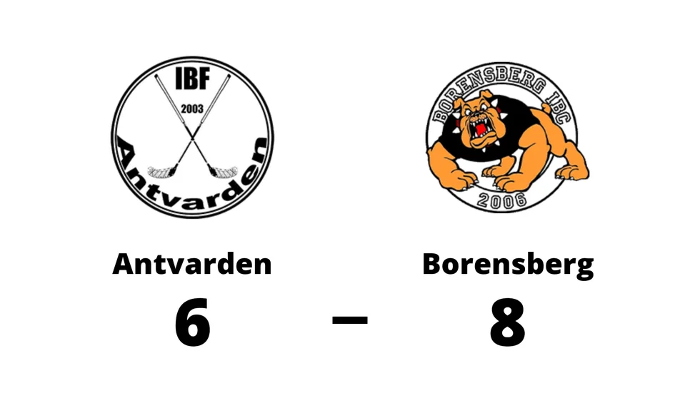 IBF Antvarden förlorade mot Borensberg IBC