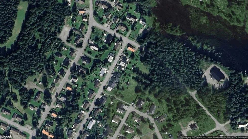 Området kring Bäckvägen 20