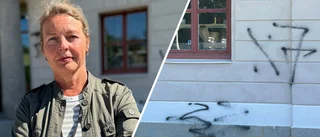 Klotterattack mot slottet: "Tror inte att de förstår"