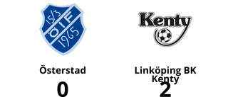 Österstad föll mot Linköping BK Kenty med 0-2