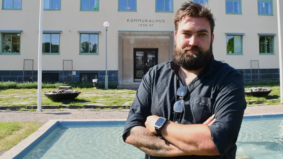 Föredetta KD-politikern Joel Edoff gick över till Folklistan i april. Nu jobbar han med att etablera partiet i andra kommuner.