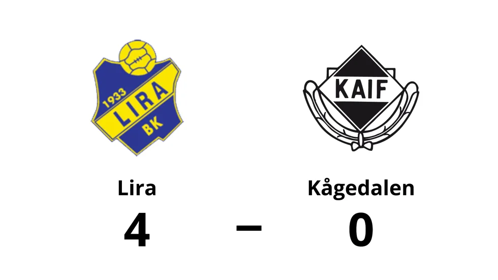Lira BK vann mot Kågedalens AIF