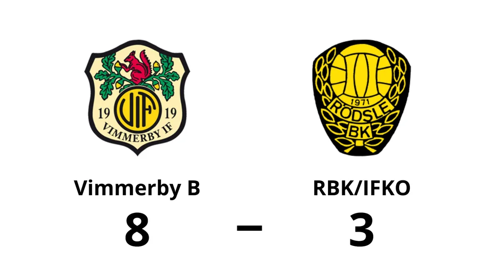 Vimmerby IF B vann mot RBK/IFKO