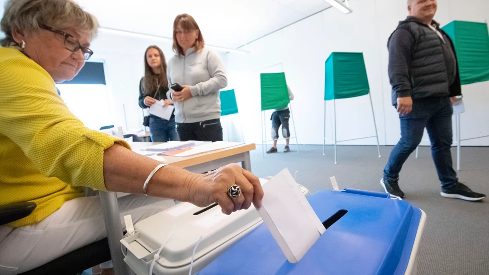 From today you can vote in the EU elections. archive image






