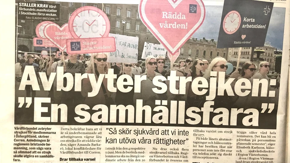 Skribenten har frågor kring strejkrätten.
