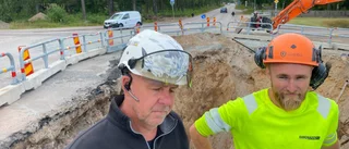 Dubbel änglavakt när bilen flög ner i gropen: "Hade inte levt"