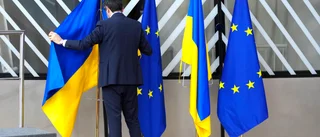 "Historiskt" – Ukraina börjar sin EU-väg