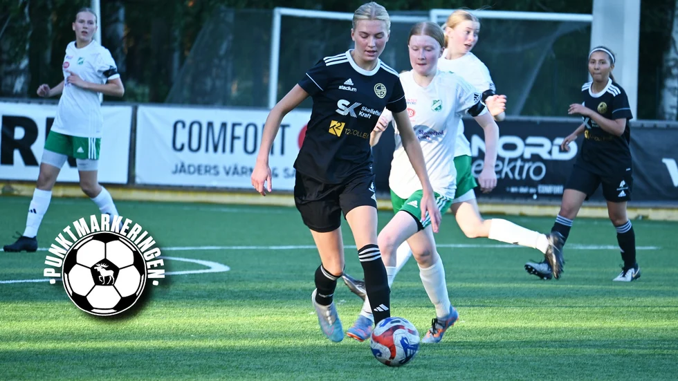 Leona Enmark Philipsson var en av matchvinnarna och fick två plus i Norranligan.
