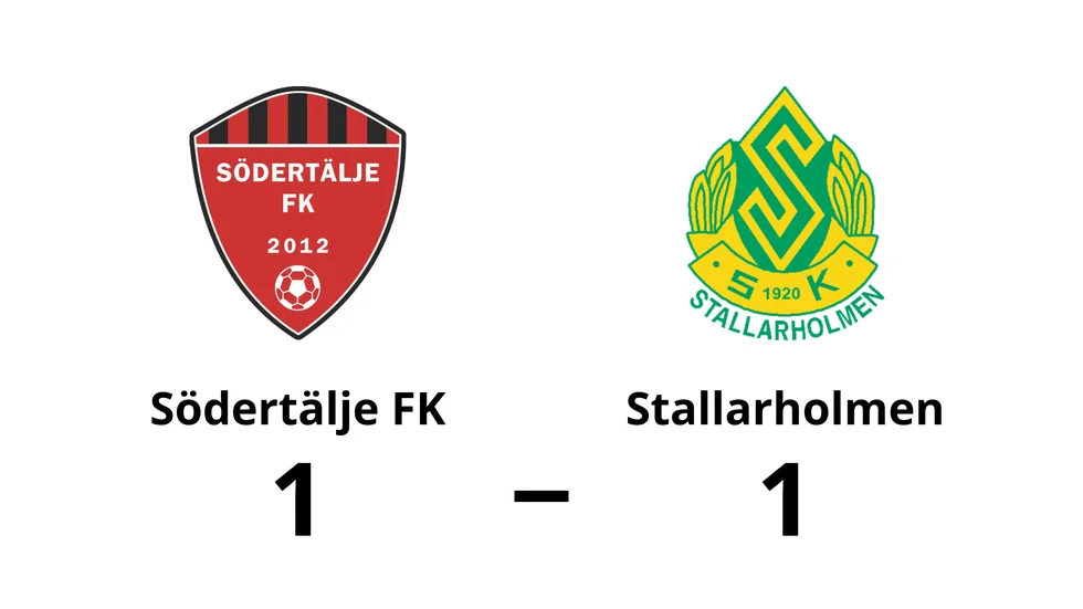 Södertälje FK spelade lika mot Stallarholmens SK
