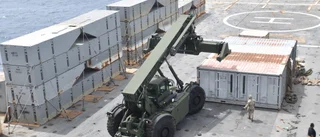 USA: Närmare 570 ton nödhjälp till Gaza via pir