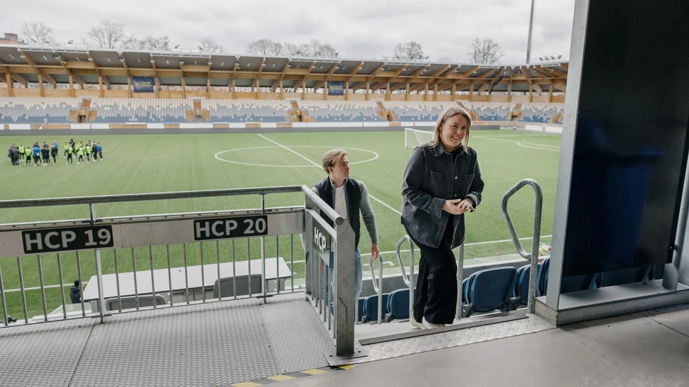 Linn Andersson är klubbchef i IK Uppsala. Hennes uttalande om männen som granskat klubben slår fel, menar Upplands fotbollsförbund.