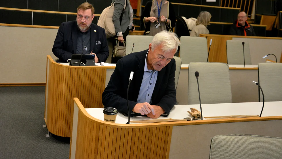 Reidar Svedahl tilldelades en ny plats av presidiet eftersom han förra veckan uteslöts ur Liberalerna.