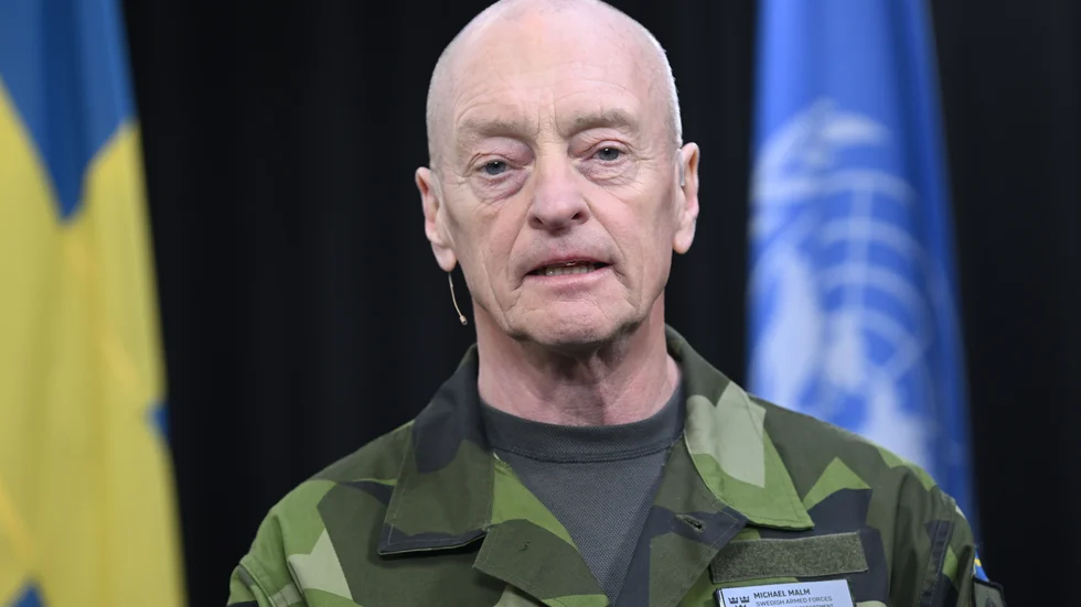 Michael Malm från totalförsvarsavdelningen. Arkivbild.