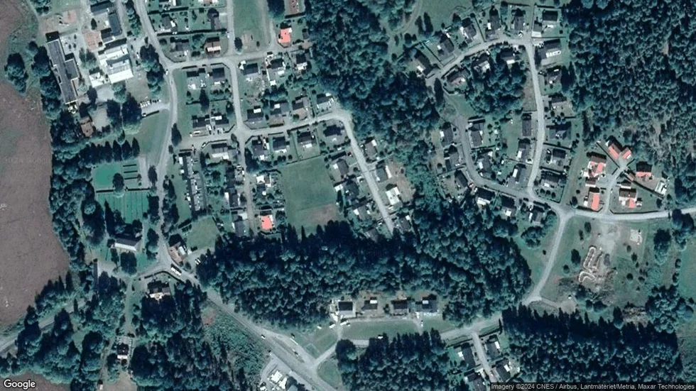 Området kring Bäckstigen 16