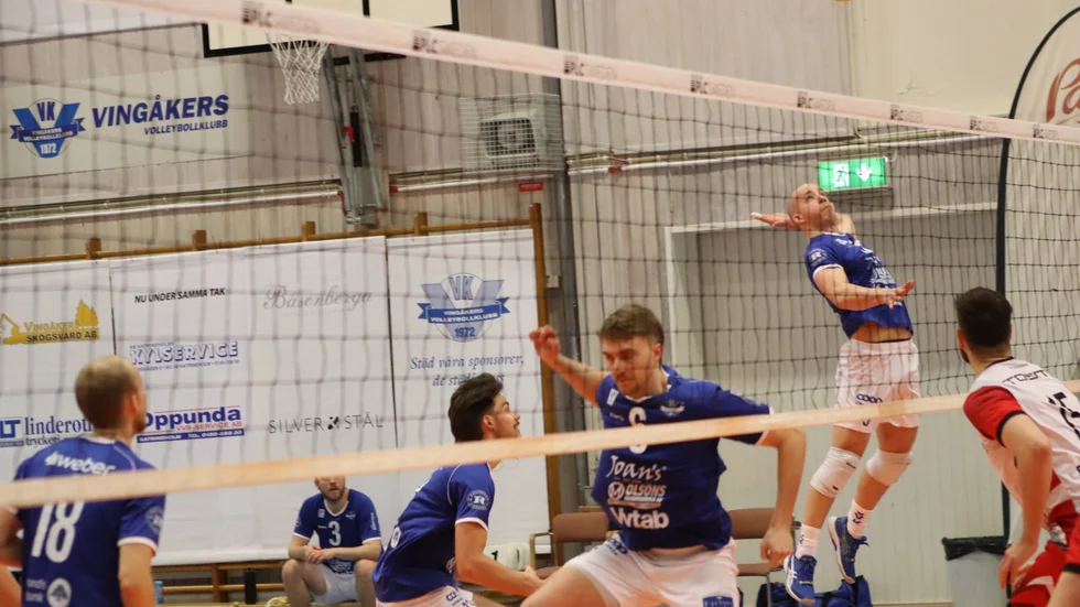 Axel Grave återgick till sin roll som spiker och blev utnämnd till bäste hemmaspelare i första mötet med Habo.