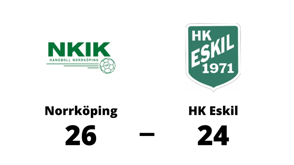 Norrköping KvIK vann mot HK Eskil