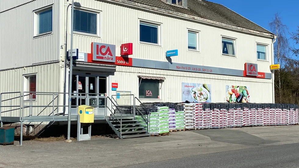 Den vinnande lottoraden lämnades in på Ica Nära i Södra Vi.