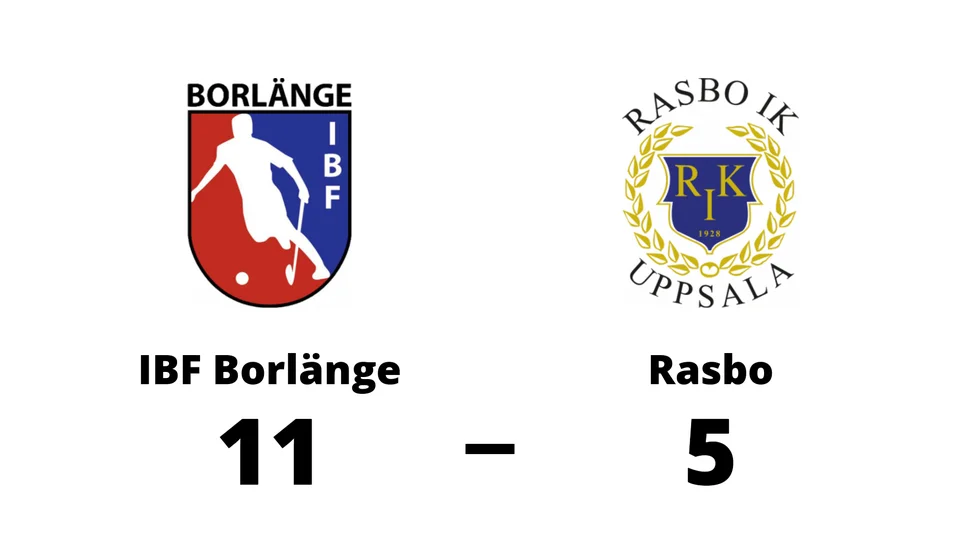 IBF Borlänge vann mot Rasbo